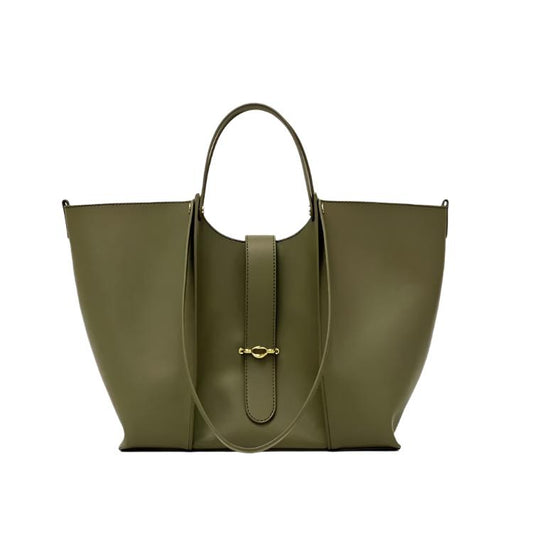 High-Grade Leather Tote Bag for Women - Spacious & Stylish